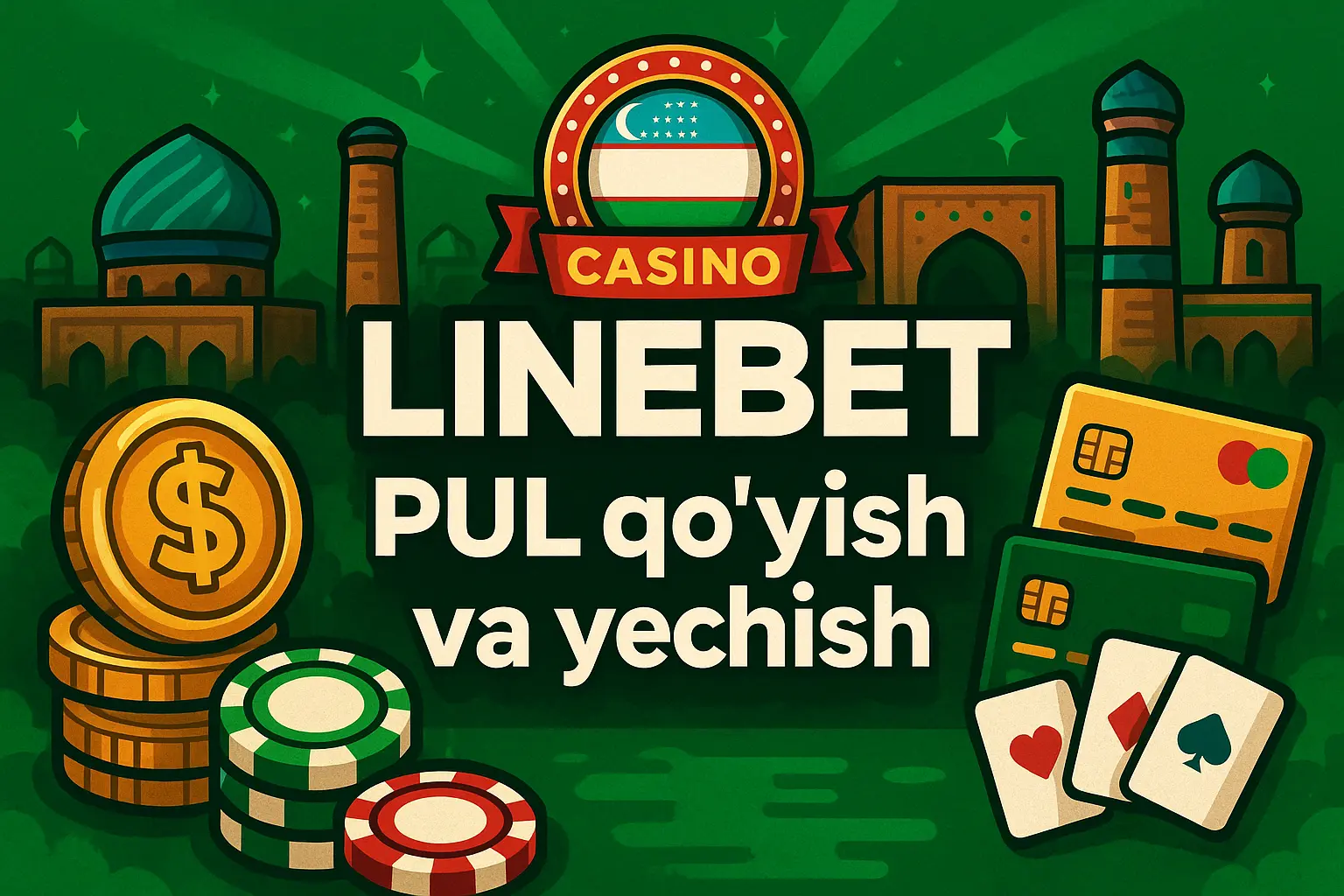 LineBet’da pul qo‘yish va yechish bo‘yicha qo‘llanma